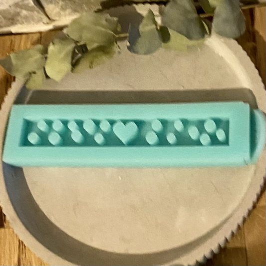 Silikonform: Klötzchen "Blumenretter"