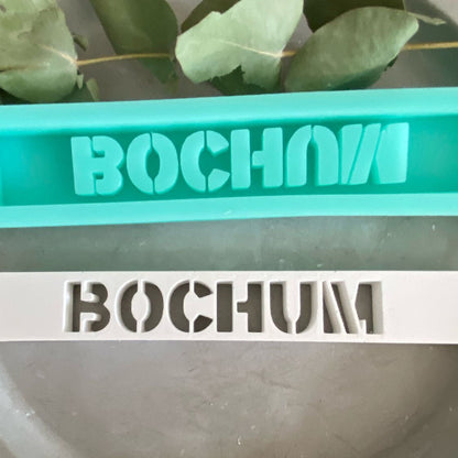 Silikonform: Klötzchen "Bochum"