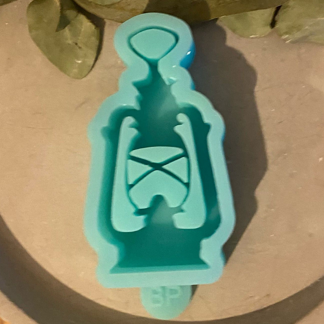 Silikonform: Grubenlampe Nr. 2