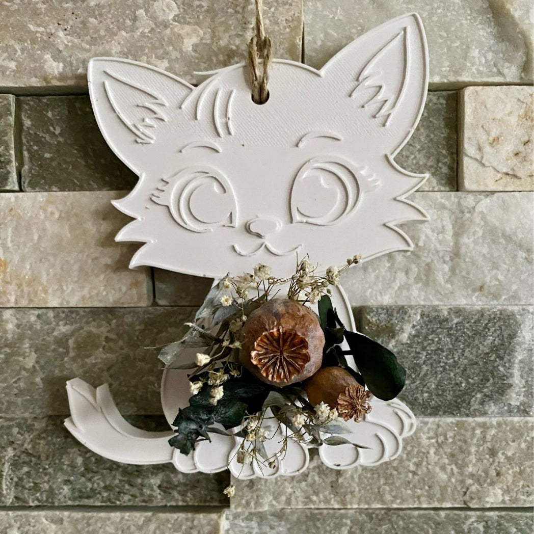 Silikonform: Putziges Kätzchen für eine Schoko-Praline