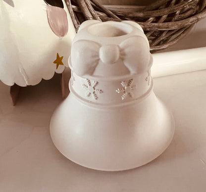 Silikonform Stabkerzenhalter Weihnachtsglocke