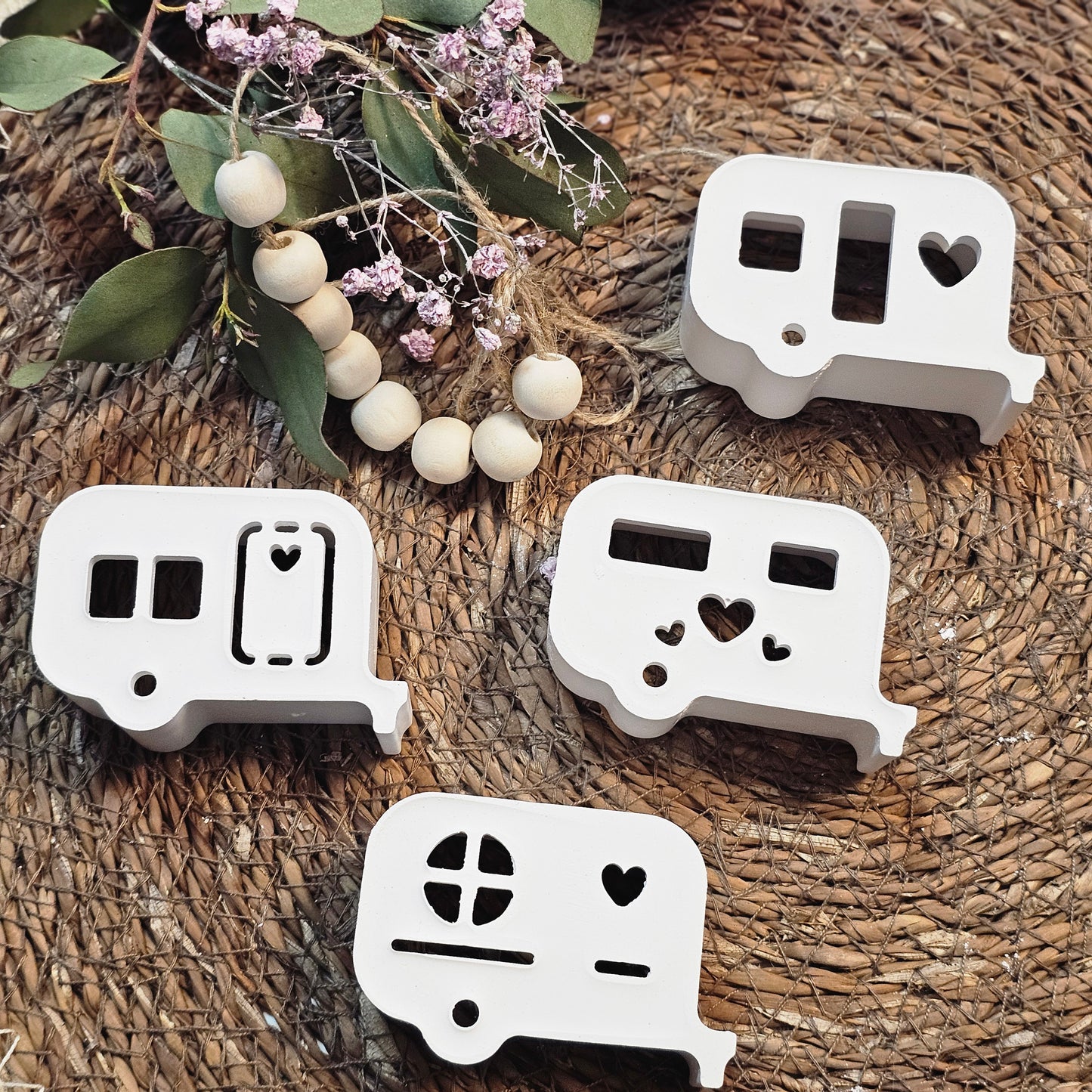 Silikonform Wohnwagen 6er Set oder 4 er Set