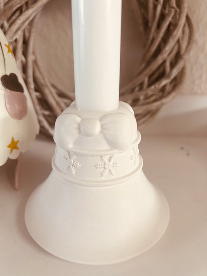 Silikonform Stabkerzenhalter Weihnachtsglocke