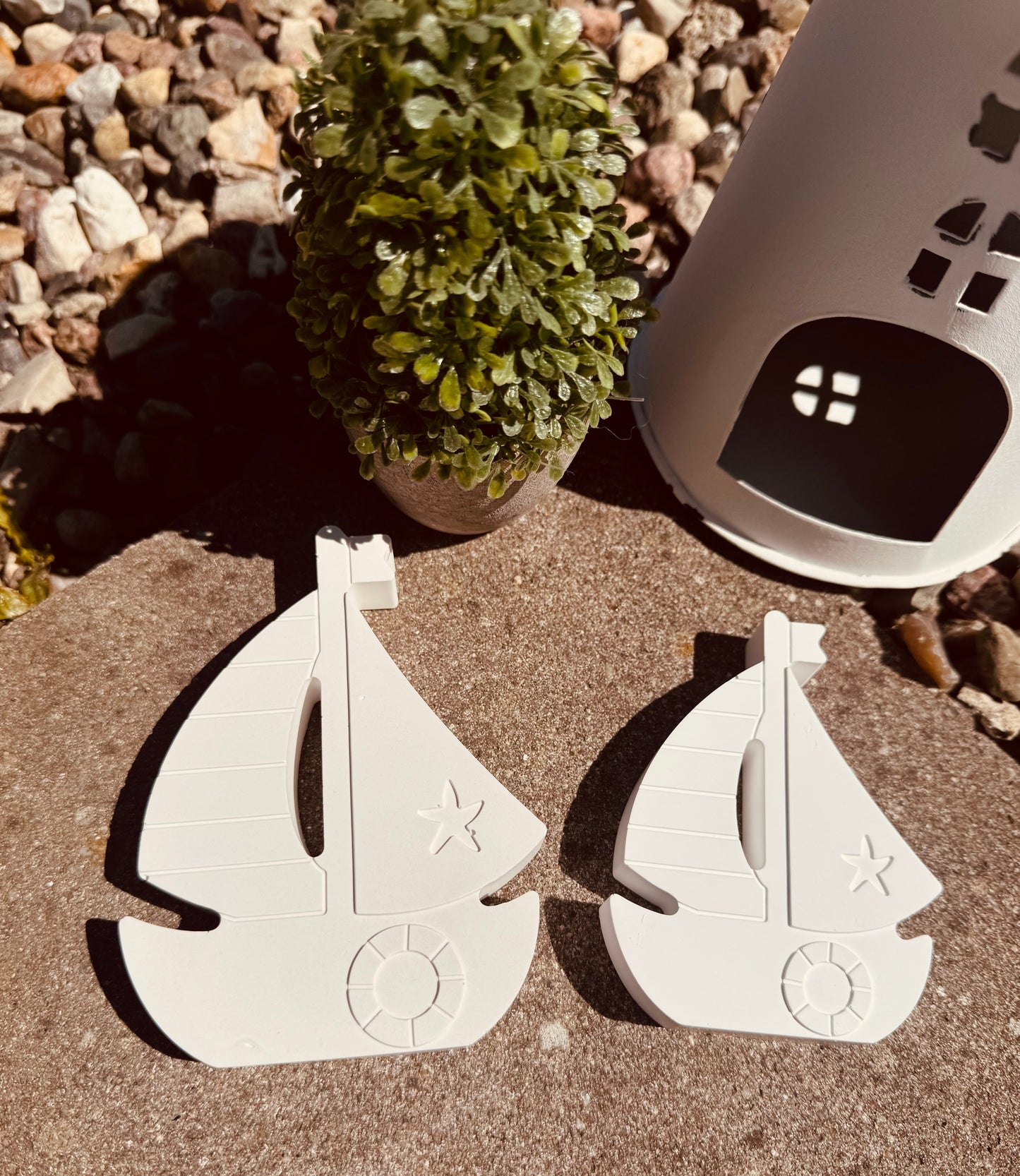 Silikonform maritime Boote Set