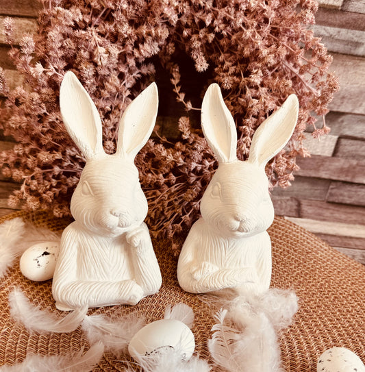 Silikonform Hase in zwei Varianten