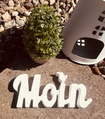 Silikonform Schriftzug Moin