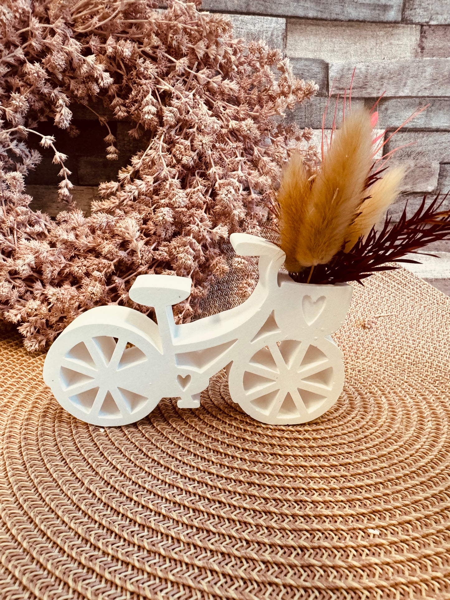 Silikonform Fahrrad mit Korb