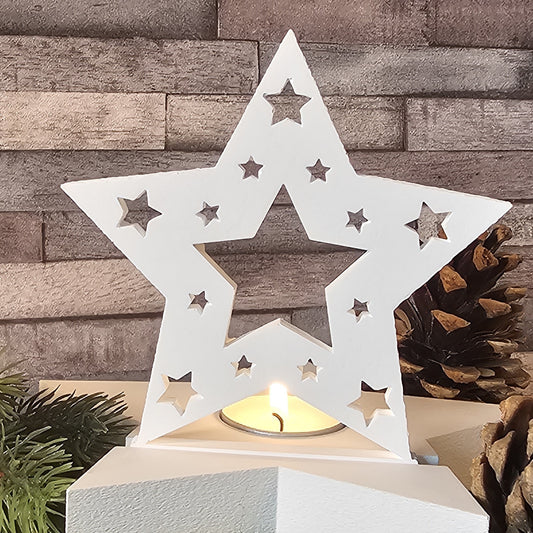 Silikonform: Einschieber "Viele Sterne"