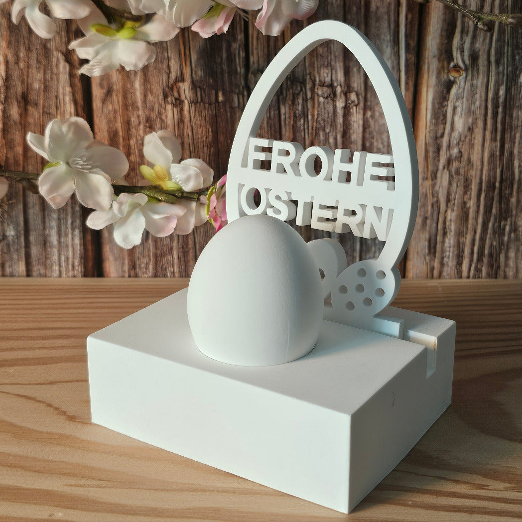 Silikonform: Einschieber "Frohe Ostern"