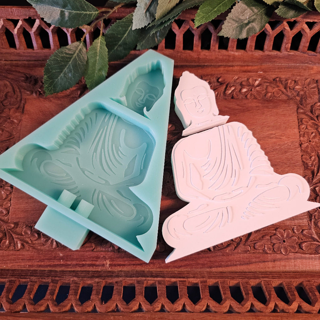Silikonform: Etagere "Buddha"
