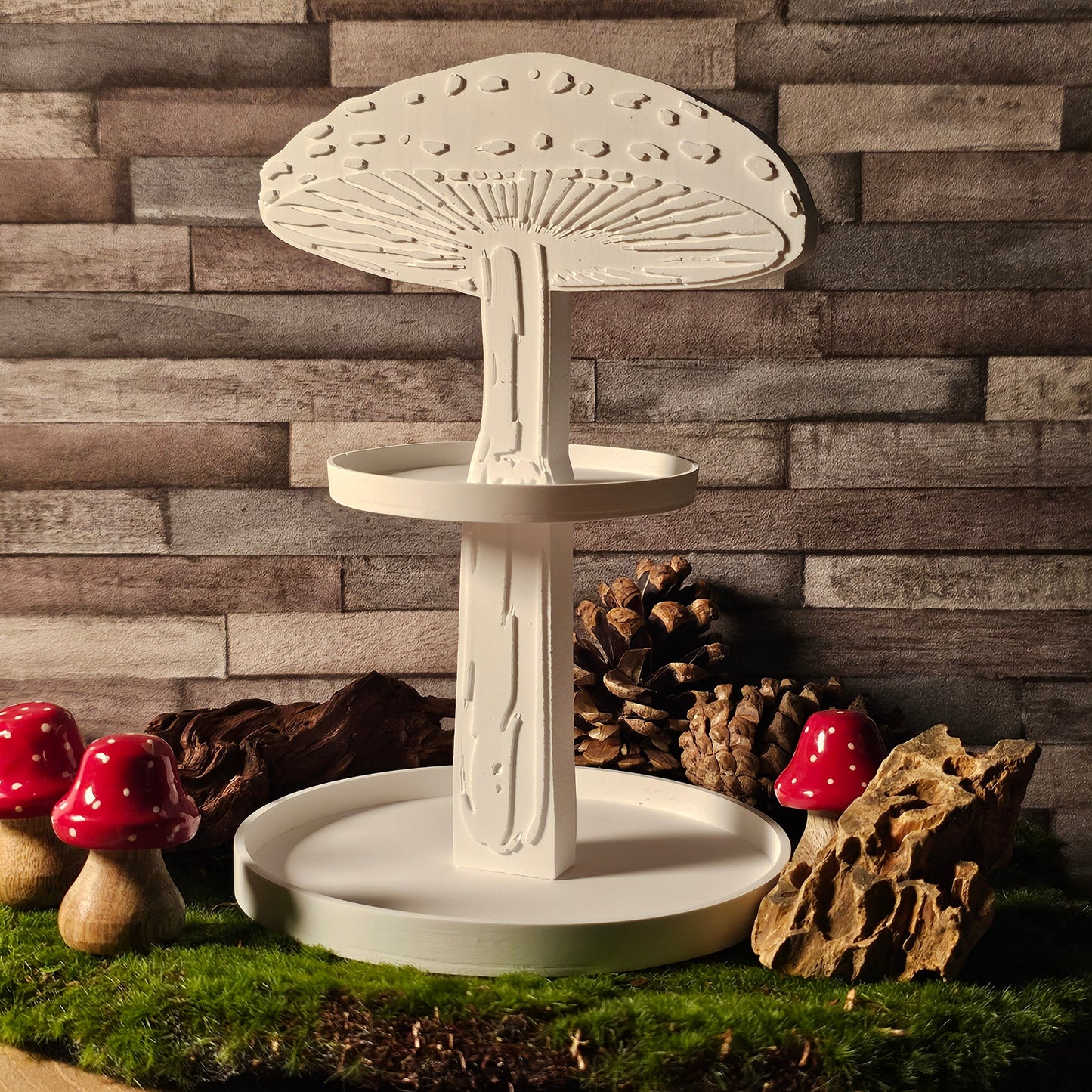 Silikonform: Etagere "Pilz"