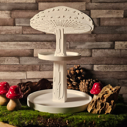 Silikonform: Etagere "Pilz"