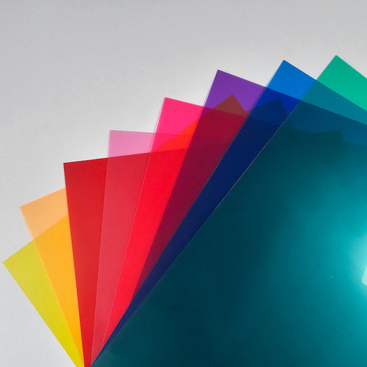 Farbfolien, wärmeunempfindlich