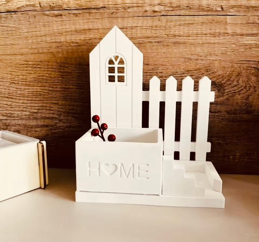 Silikonform Utensilo Haus Set 4tlg