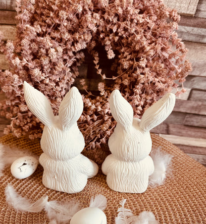 Silikonform Hase in zwei Varianten