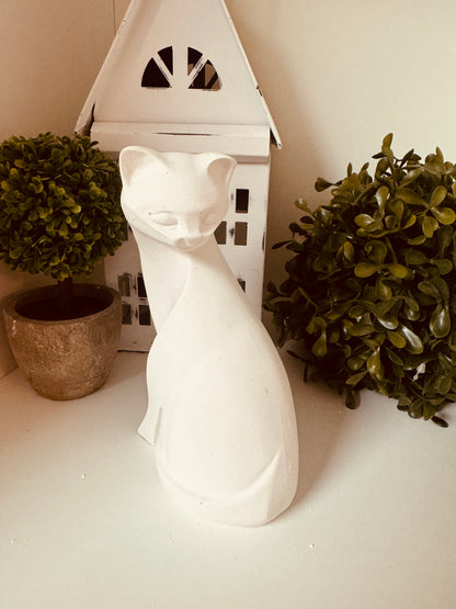 Silikonform Designkatze