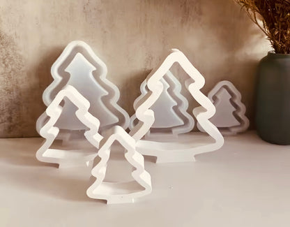 Silikonform Tannenbaum in drei Größen oder als Set