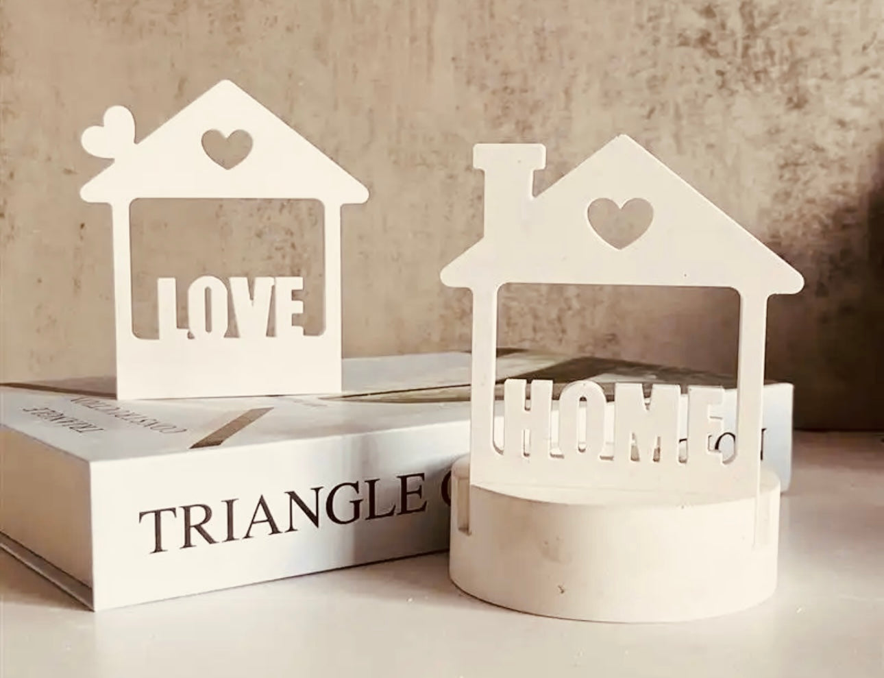 Einschieber Häuser-Set 2 tlg.