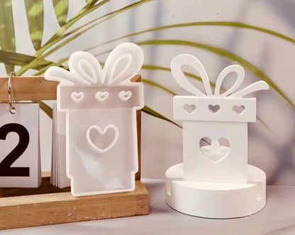 Silikonform Einschieber Geschenk