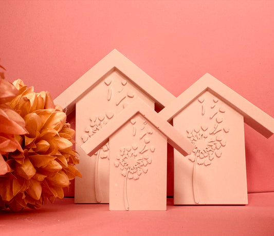 Giebel-Haus Pusteblume in 3 Größen