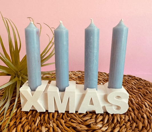 Silikonform XMAS Kerzenhalter