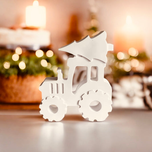 Silikonform Trecker mit Baum