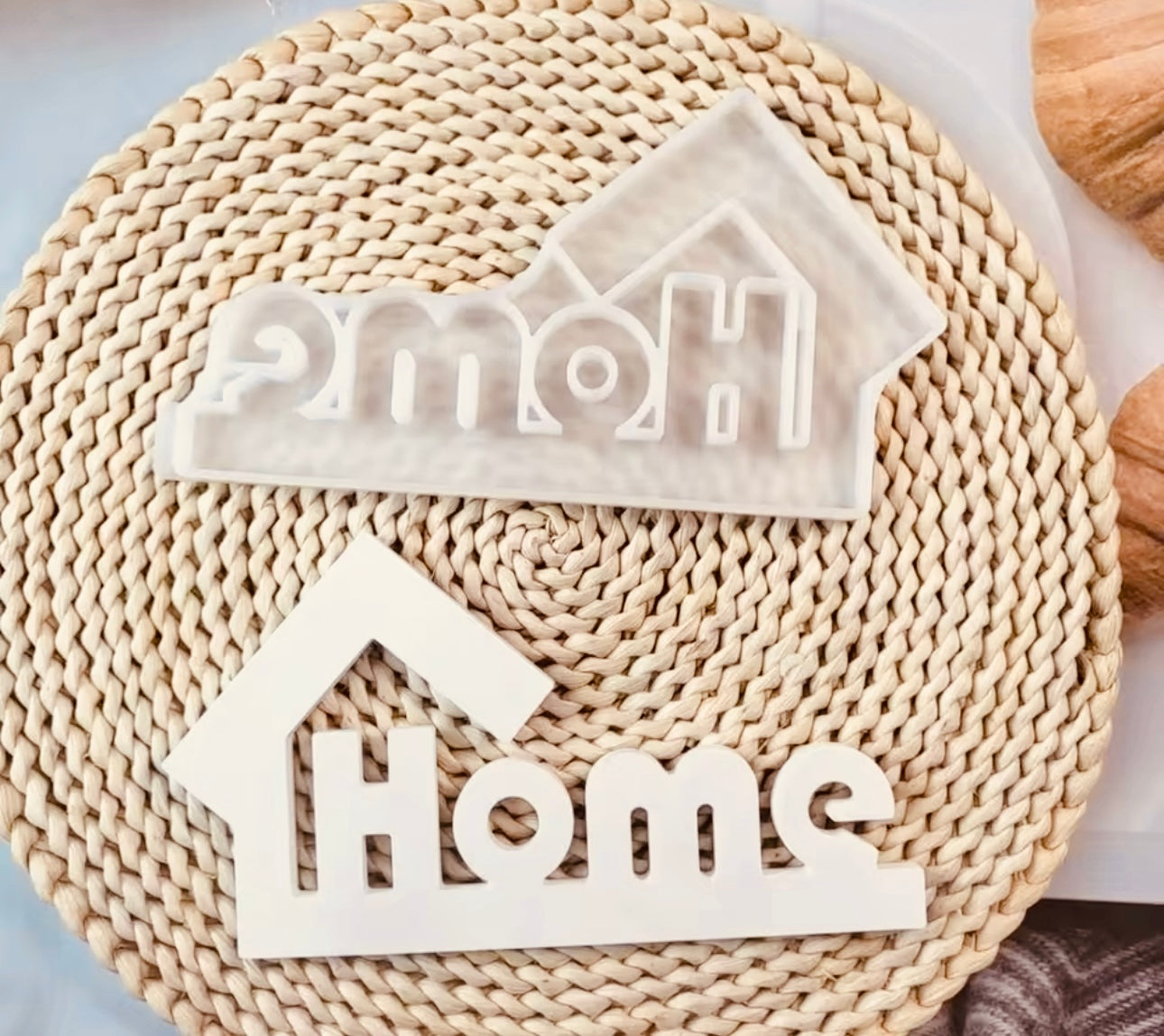 Silikonform Einschieber Home