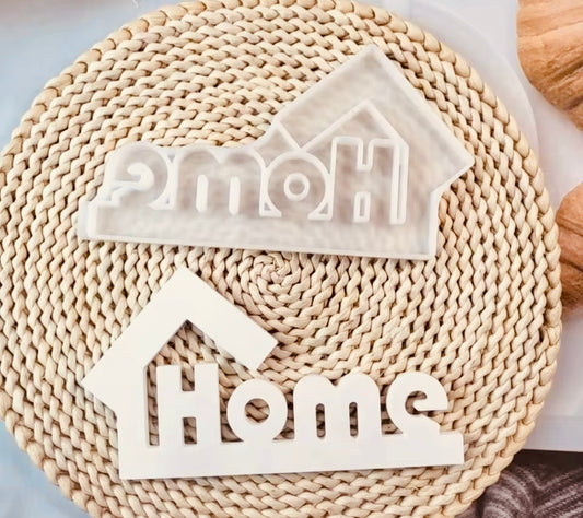 Silikonform Einschieber Home