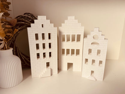 Silikonform Haus Stadthaus 3 verschiedene oder als Set
