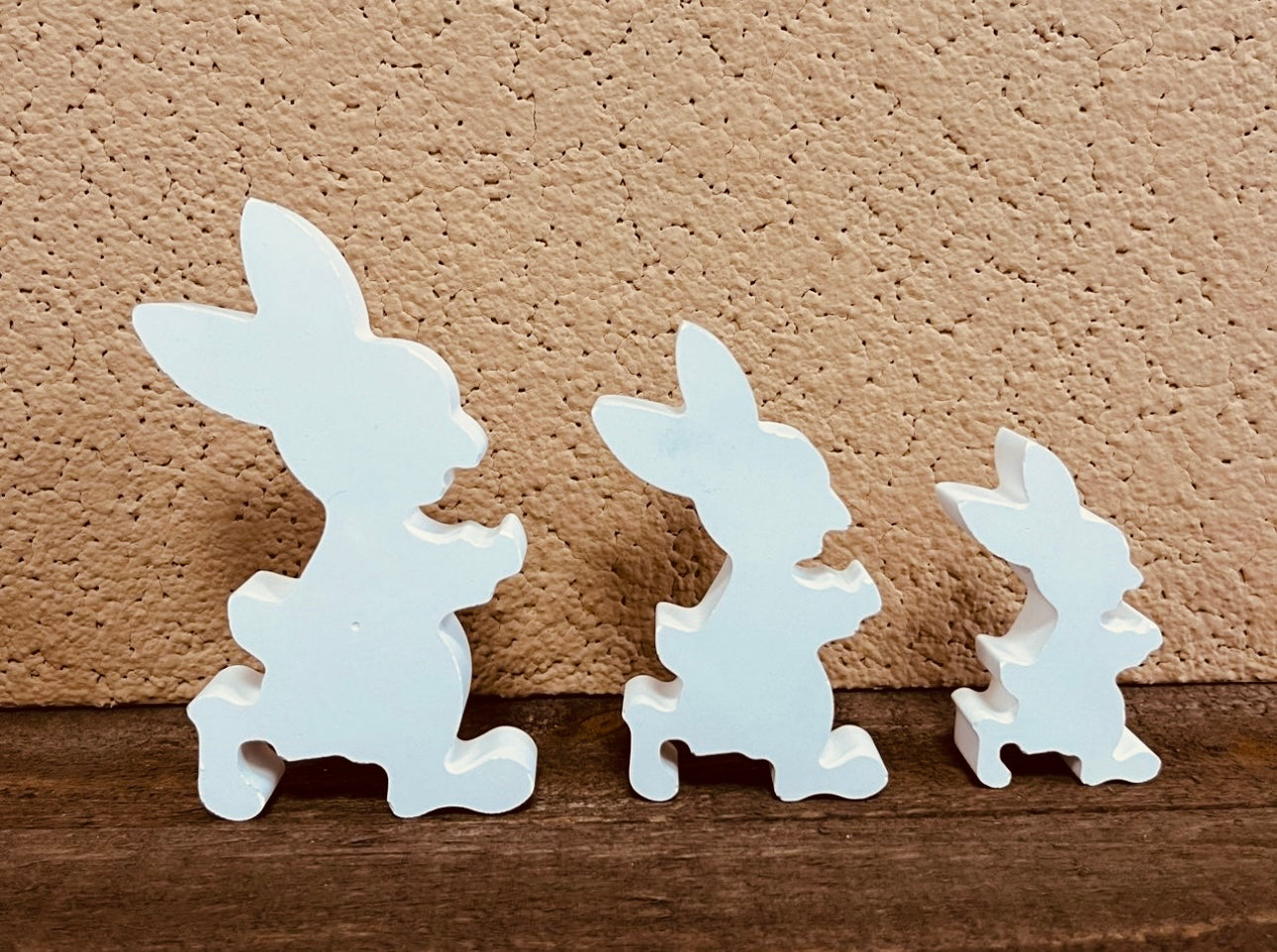 Silikonform: Laufender Hase in 3 Größen