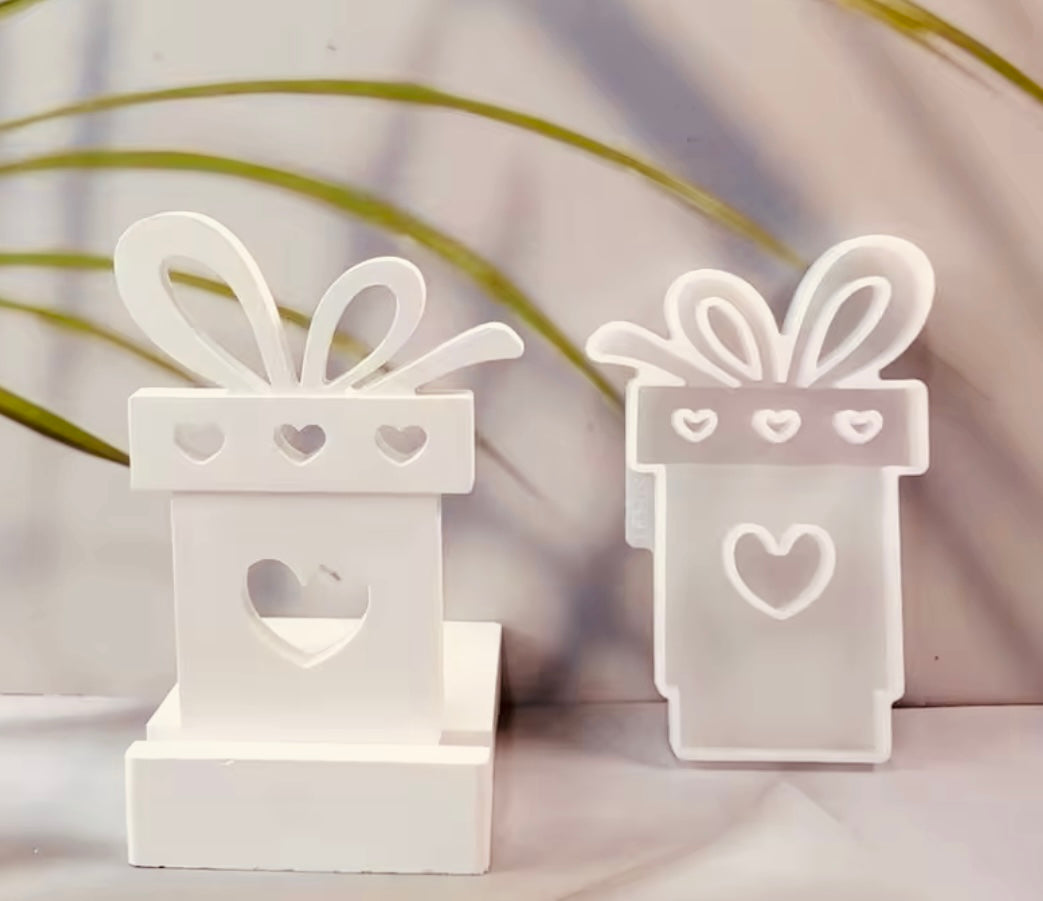 Silikonform Einschieber Geschenk