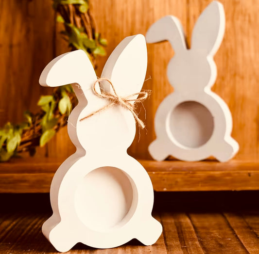 Silikonform Teelichthalter Hase