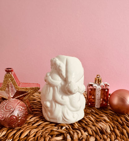 Silikonform Kerzenhalter Weihnachtsmann