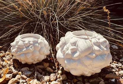 Silikonform Teelichthalter Muscheln in 2 Größen oder als Set
