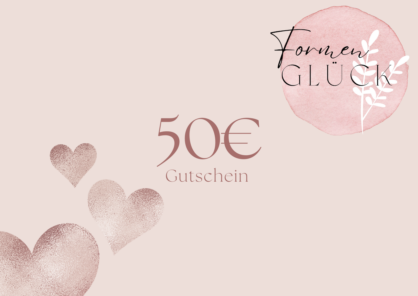 Gutschein 50 €
