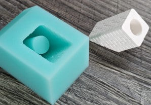 Silikonform: Kuhni "Schornstein"