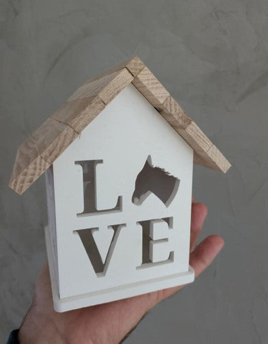 Silikonform: Kuhni-Haus "Esel"