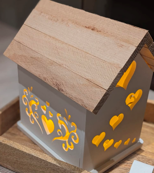 Silikonform: Kuhni-Haus "Herzen"