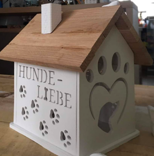 Silikonform: Kuhni-Haus "Hundeliebe"