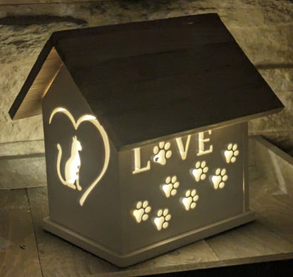 Silikonform: Kuhni-Haus "Katzenliebe"