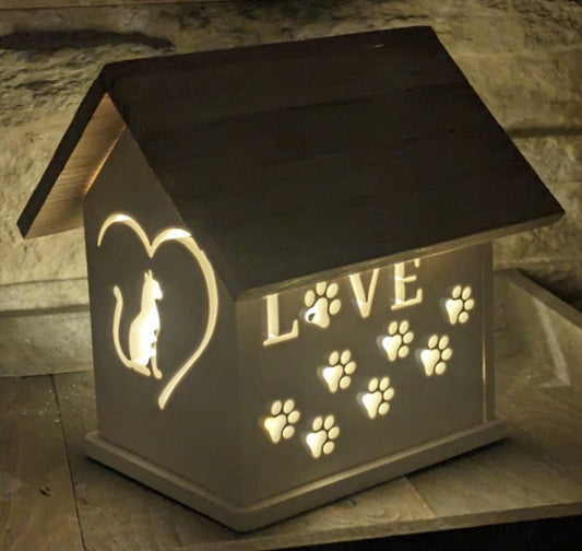 Silikonform: Kuhni-Haus "Katzenliebe"