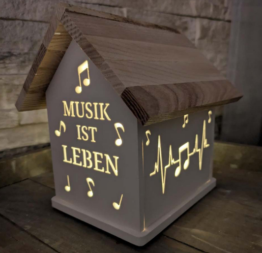 Silikonform: Kuhni-Haus "Musik"