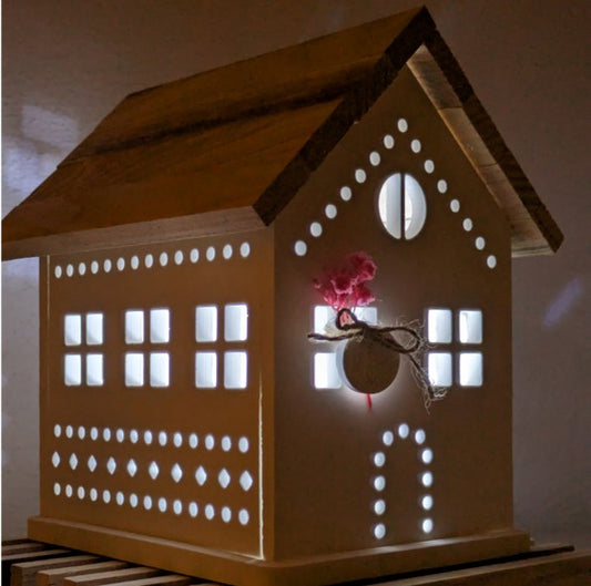 Silikonform: Kuhni-Haus "Punkte"