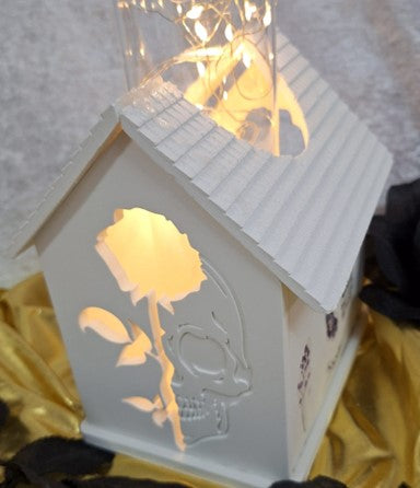 Silikonform: Kuhni-Haus "Skull"