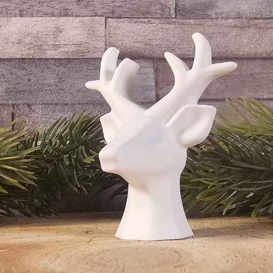 Silikonform: Hirschkopf in zwei Größen