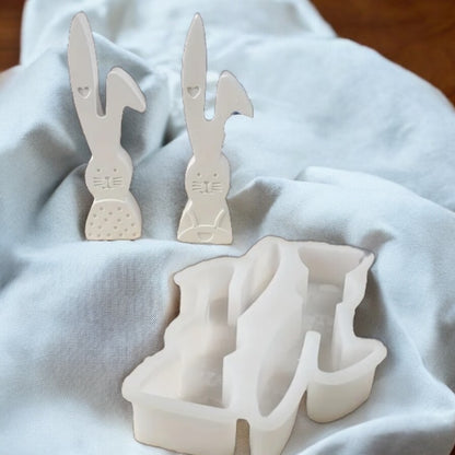 Silikonform Ostern Hasen-Set