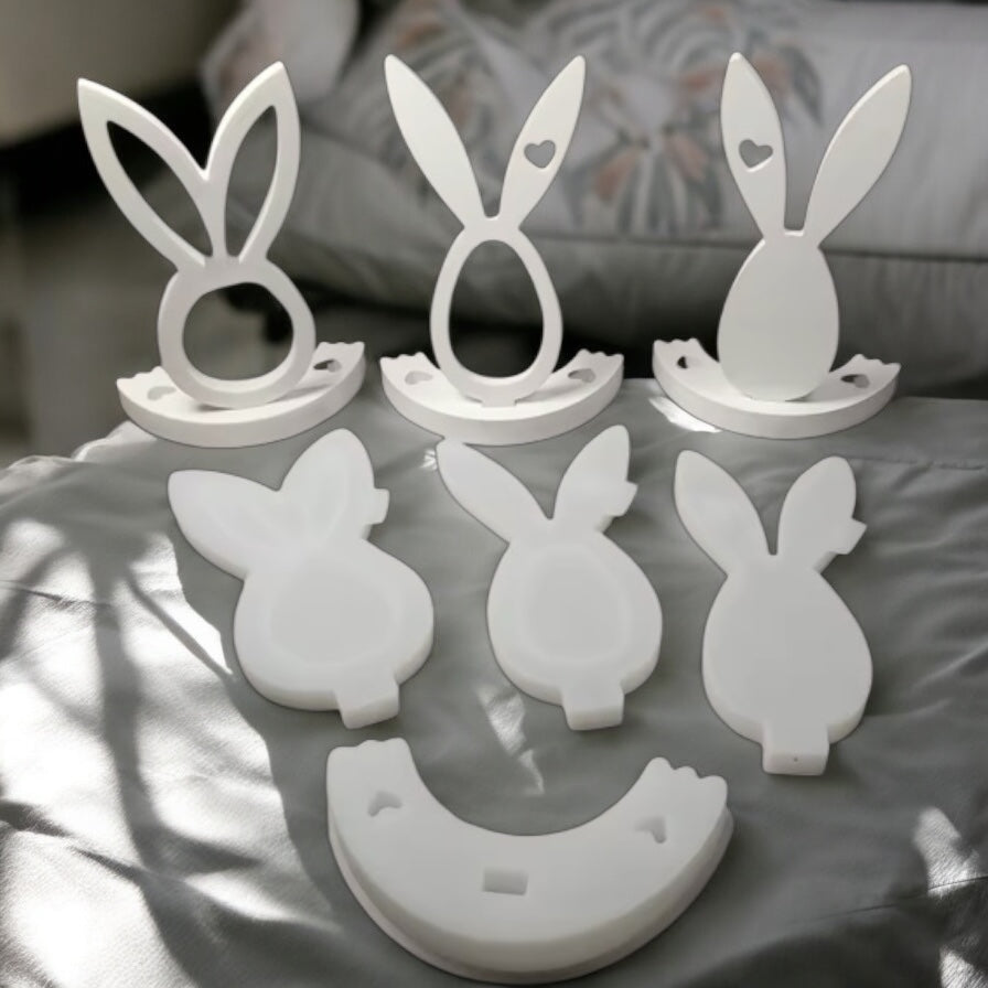 Silikonform Hase zum stecken
