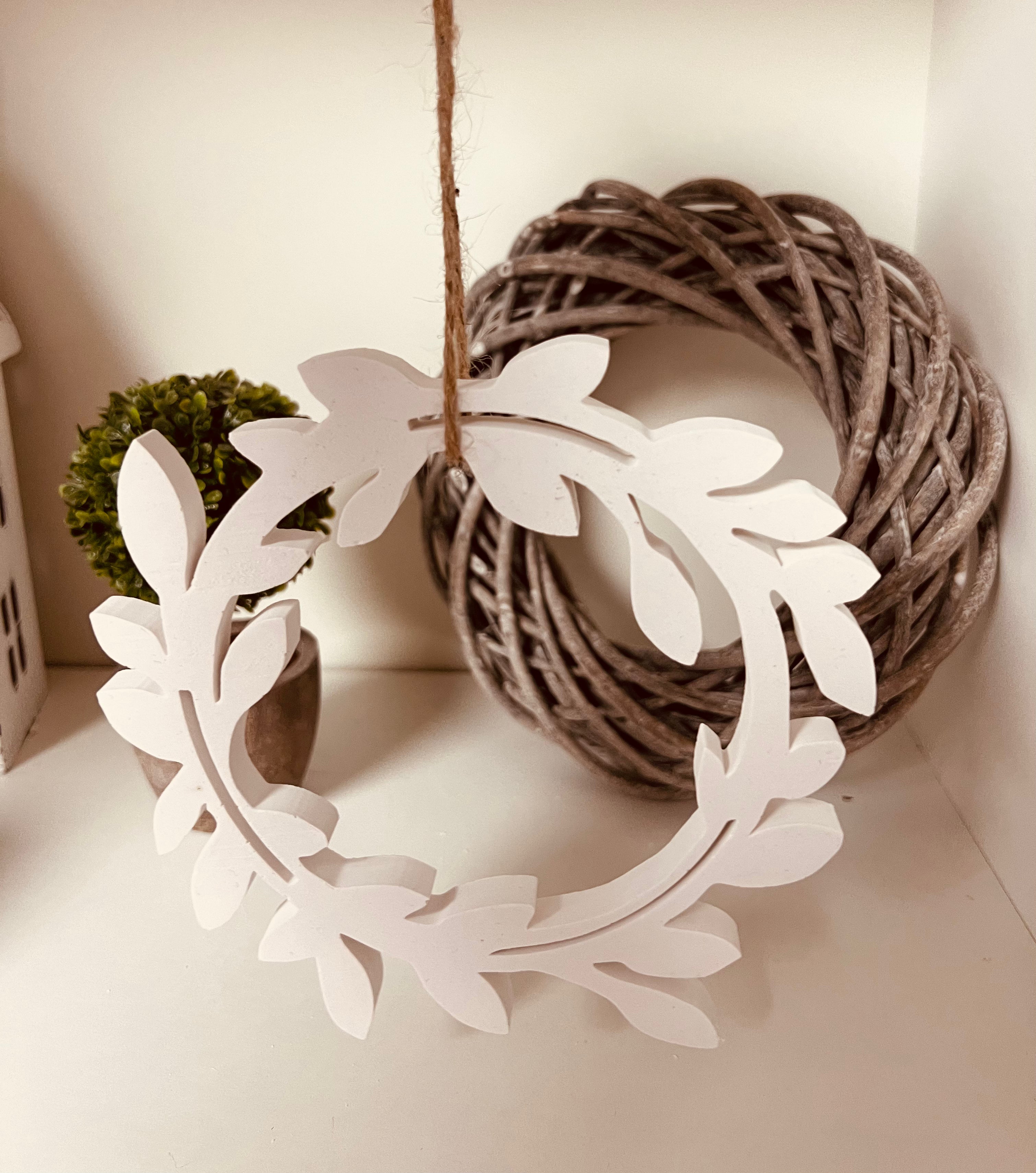 Healeved Eukalyptus-Kerzenring – Dekorativer Tischschmuck, 2 Stück, Ca. 15 X 15 Cm