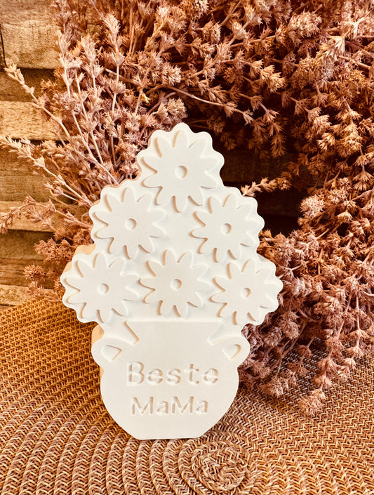 Silikonform Beste Mama Blumenstrauß
