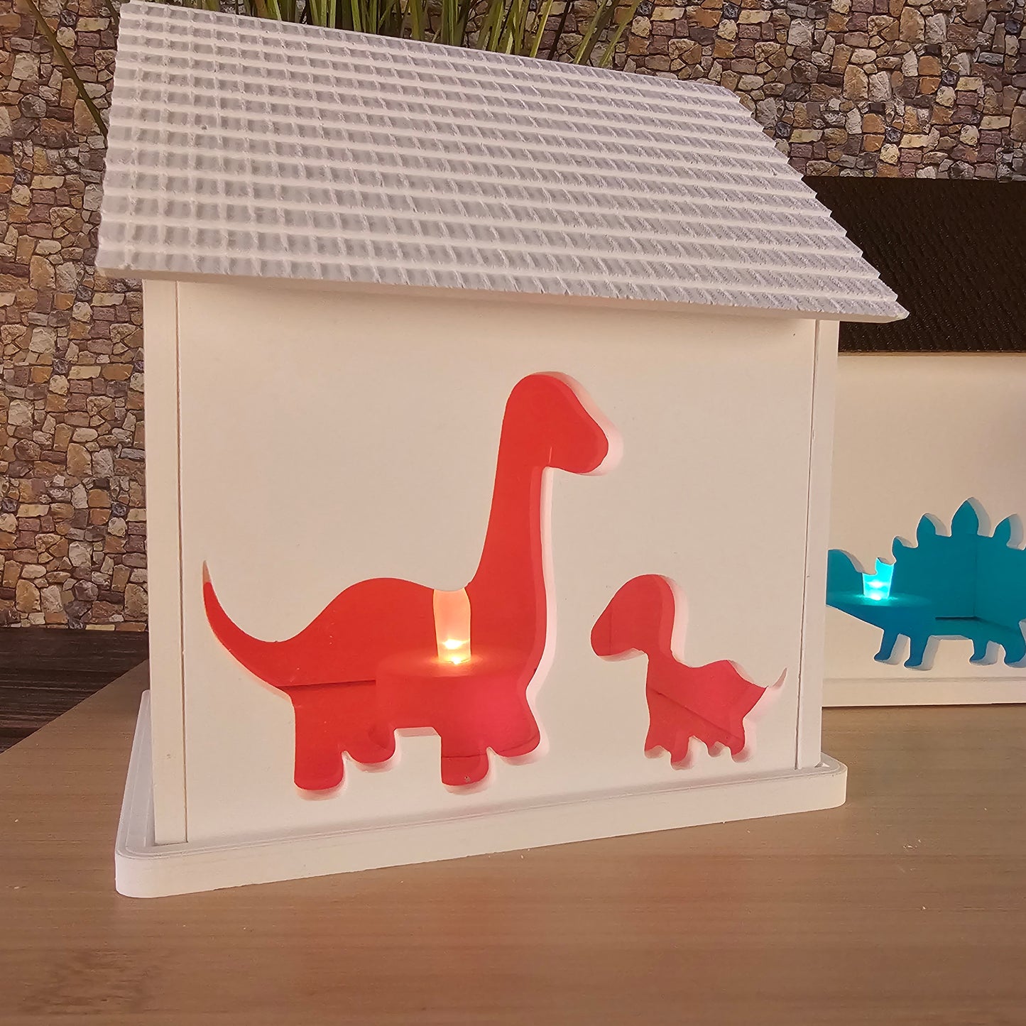 Silikonform: Kuhni-Haus "Dinos"